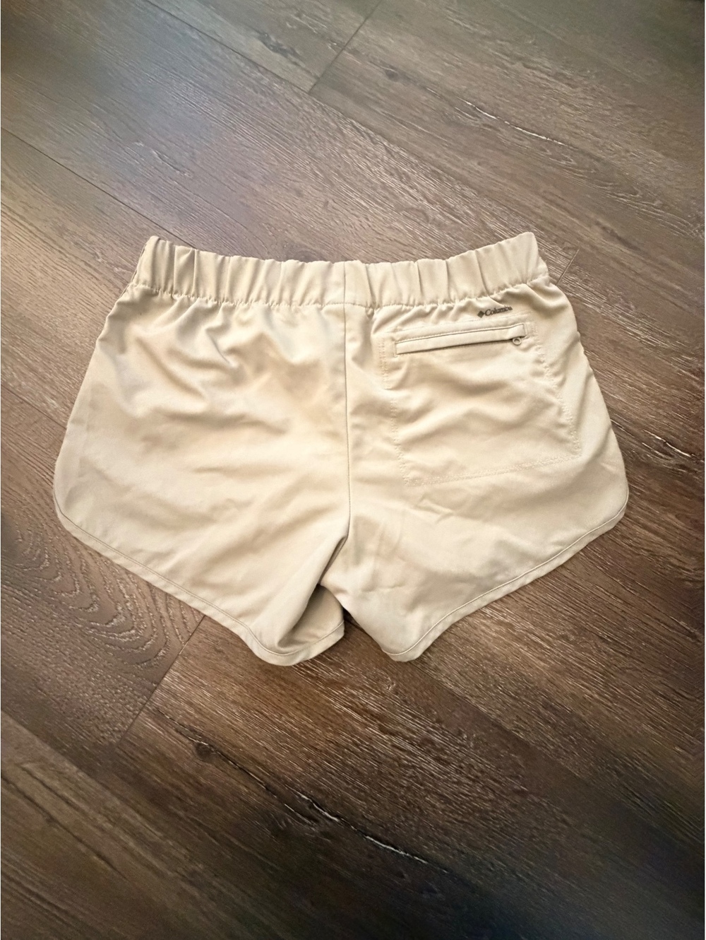 Columbia Sandy River II Shorts Beige Omni-Shade Hiking Fishing Size M - Picture 2 of 5
